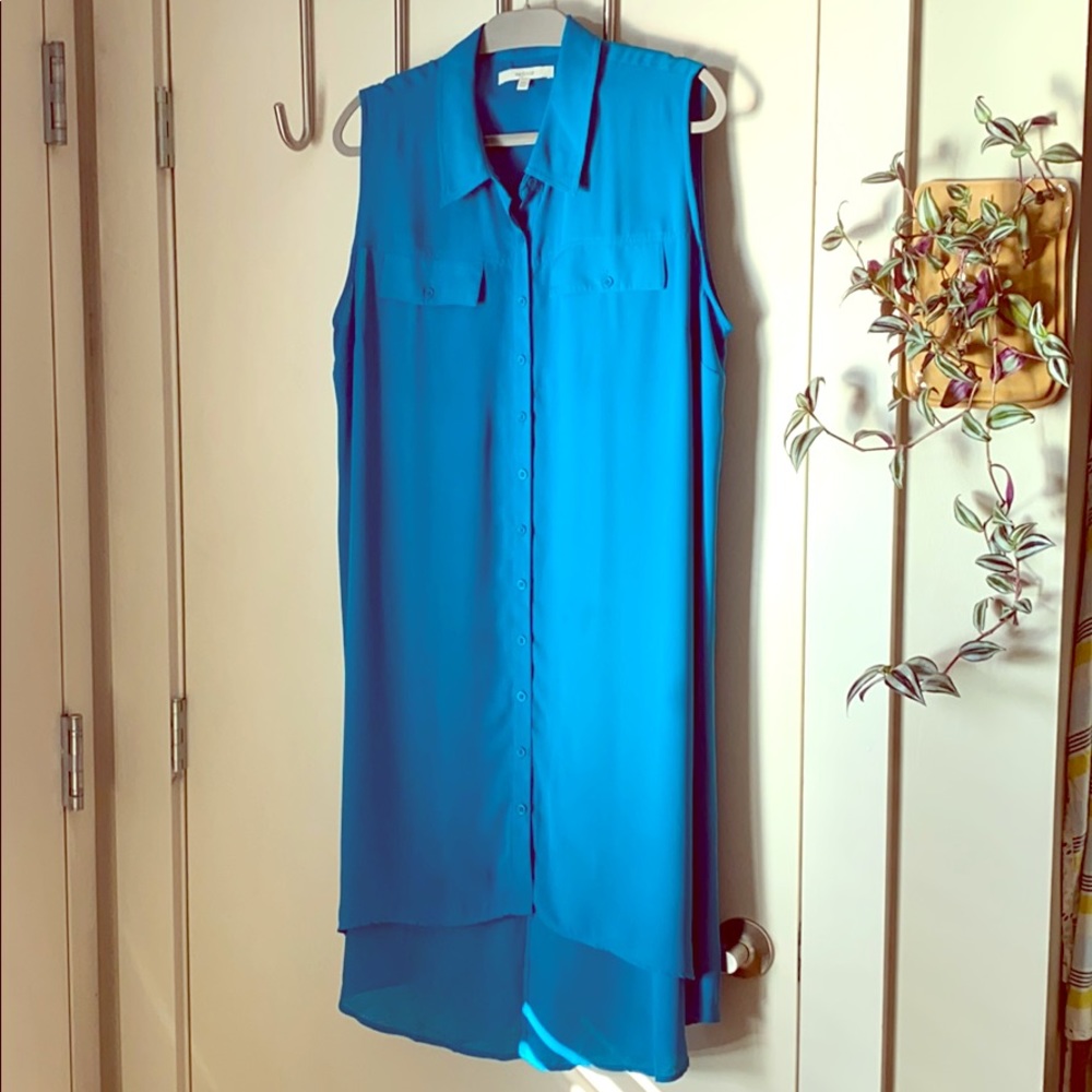 Sejour 16W Turquoise Tunic